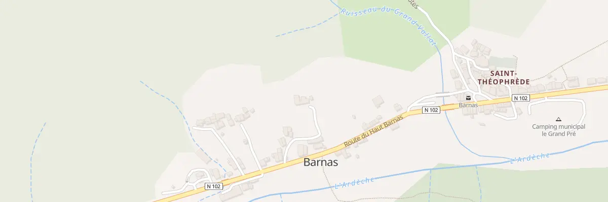 Plan du 150 Imp de Coulineyre à Barnas