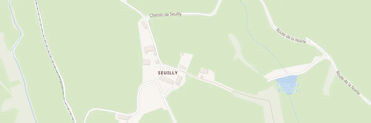 Plan du 1384 Che de Seuilly à Saint-Christophe-en-Brionnais
