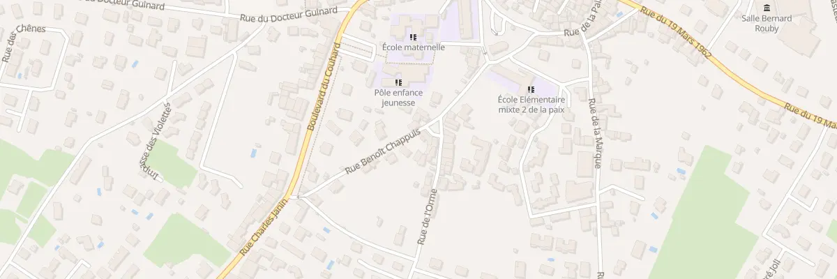 Plan du 1 Rue Benoît Chapuis à Saint-Marcellin-en-Forez