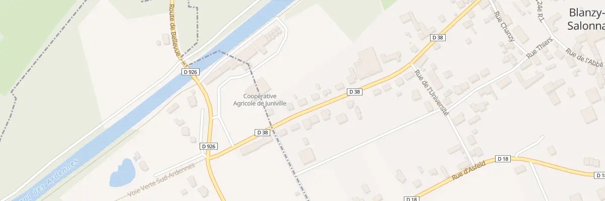 Plan du 26 Rue Armantine Carlier à Blanzy-la-Salonnaise