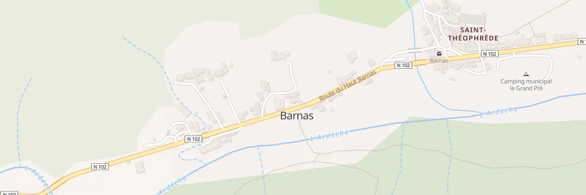 Plan du 60 Imp de Coulineyre à Barnas