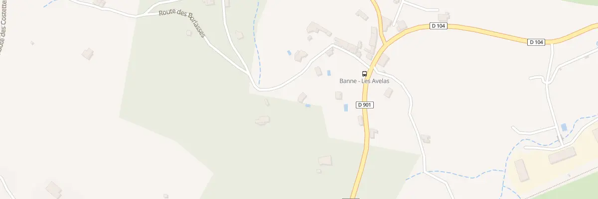 Plan du 5512 Les Avelas à Banne