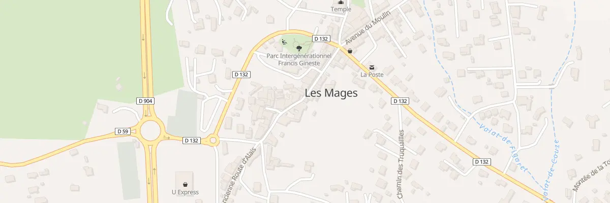 Plan du 109 Rue de l’Eglise aux Mages