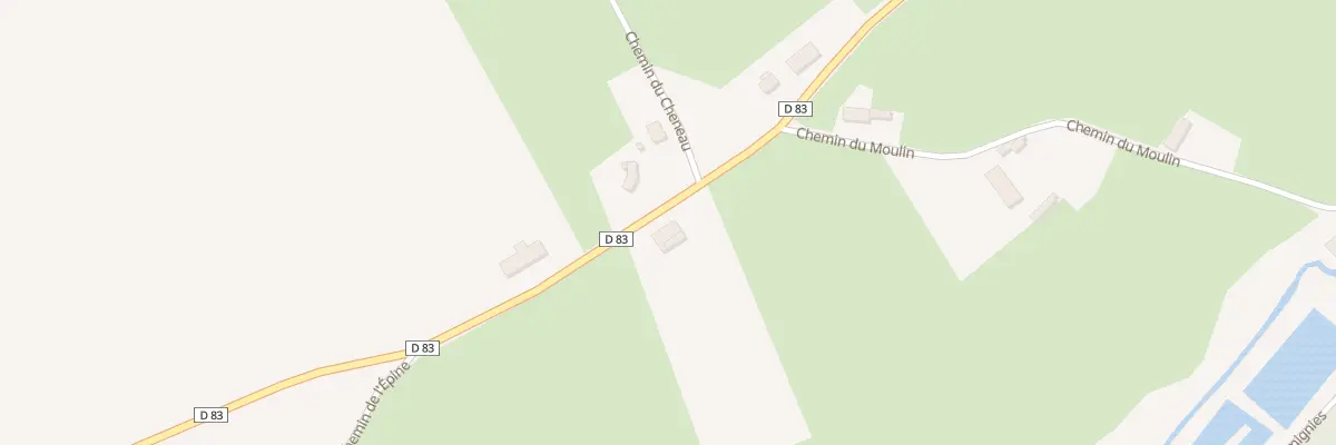 Plan du 9 Rte de Moranrieux à Wallers-en-Fagne