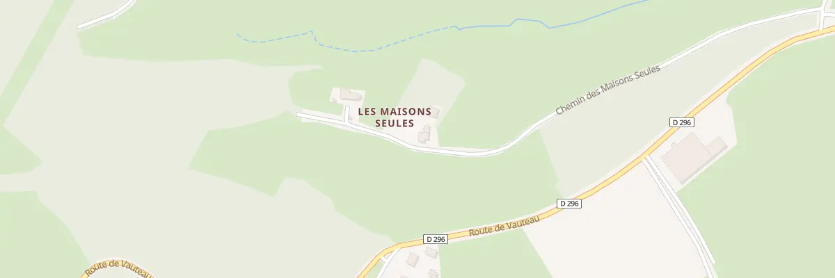 Plan du 4 Che des Maisons Seules à La Grande-Verrière