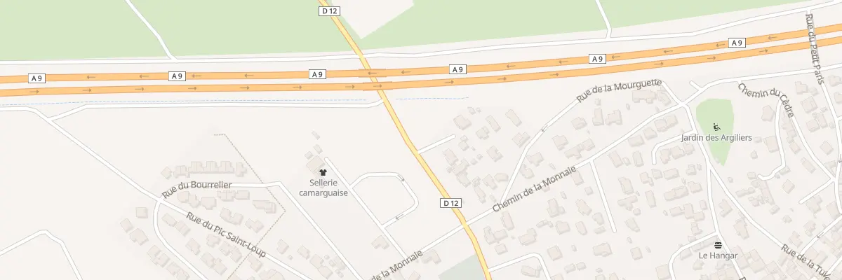 Plan du 39 Rte de Sommieres à Gallargues-le-Montueux
