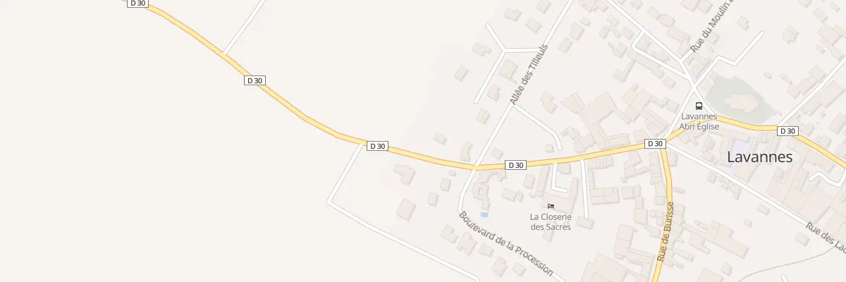 Plan du 16 Rue Chefossez à Lavannes