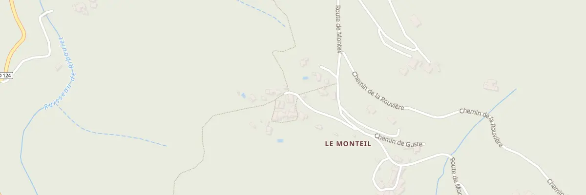 Plan du 6 Call de la Place à Laboule