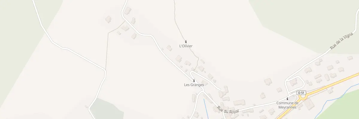 Plan du 118 Che de Montagnac à Meyrannes
