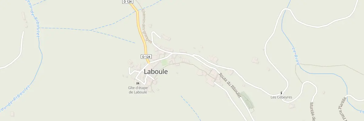 Plan du 45 Che de Combanettes à Laboule