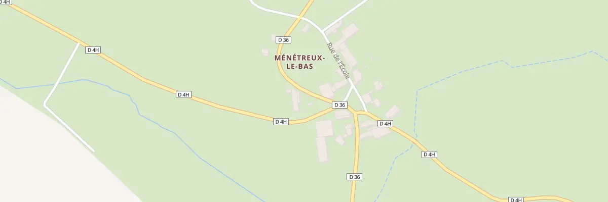 Plan du 1 Rue d’Épinac à Corsaint