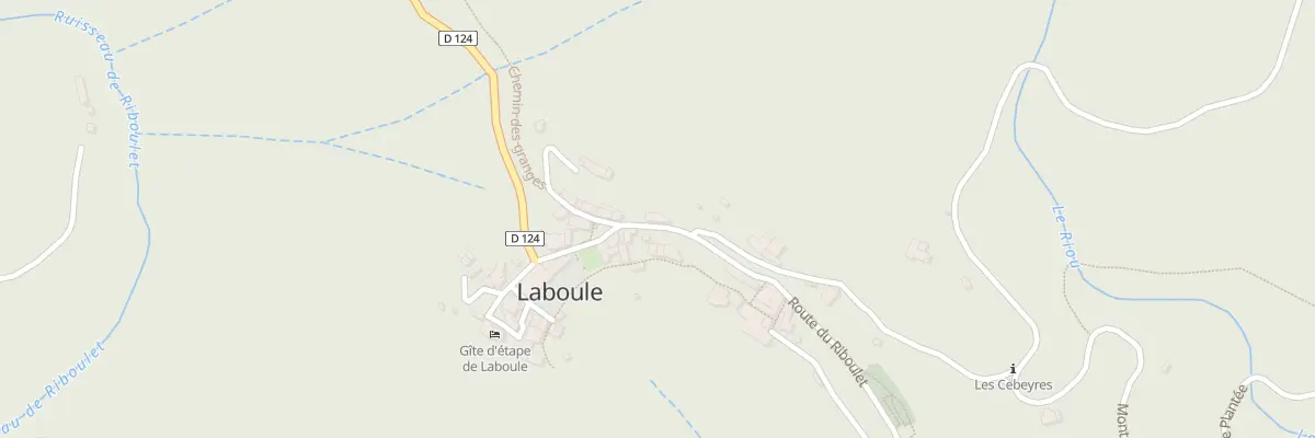 Plan du 5070 Le Village à Laboule