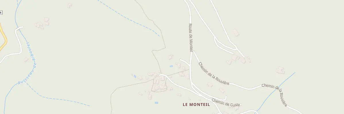 Plan du 5205 Le Monteil à Laboule