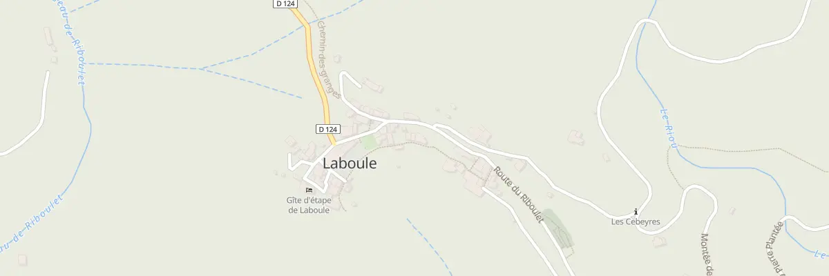 Plan du 59 Che de l’Amour à Laboule