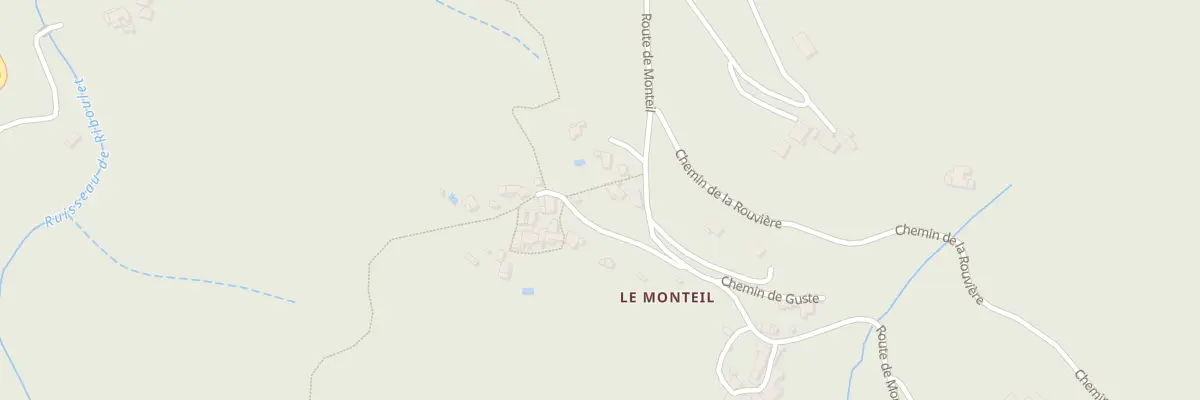 Plan du 70 Che du Cantonnier à Laboule