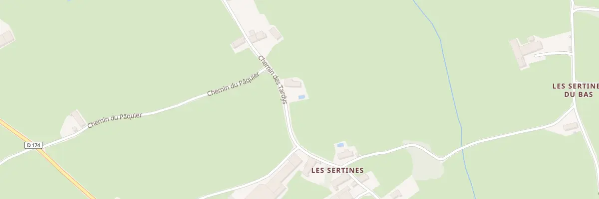 Plan du 5124 Aux Sertines à Briant