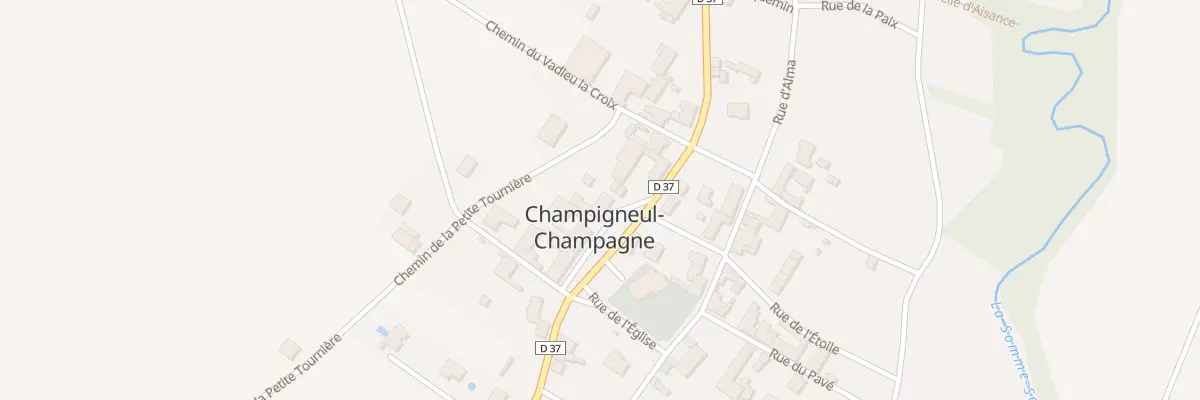 Plan du 9 Rue du Jard à Champigneul-Champagne