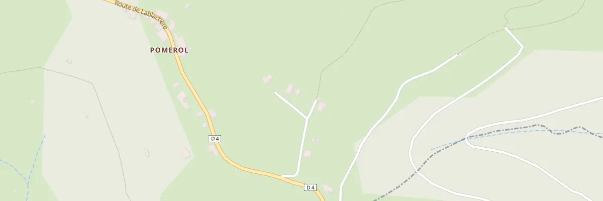 Plan du 121 Trassedat à Planzolles