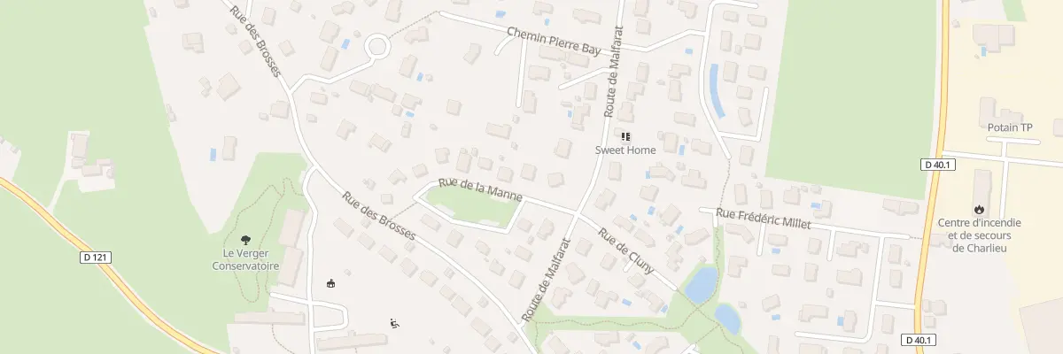 Plan du 4 Rue de la Manne à Charlieu
