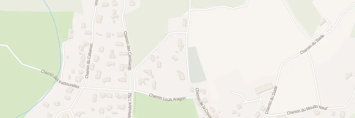 Plan du 207 Che de la Croux à Domessargues