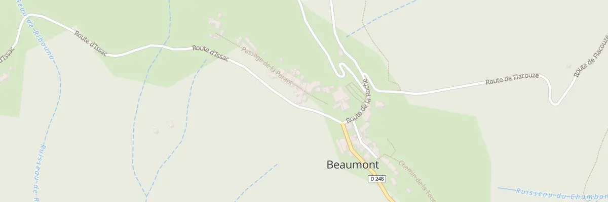 Plan du 5018 Le Village à Beaumont