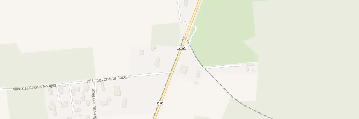 Plan du 3 Rte de Montbrison à Chambéon