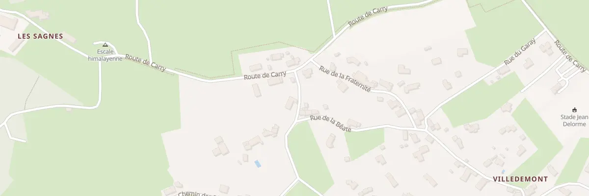 Plan du 5185 Villedemont à Grazac