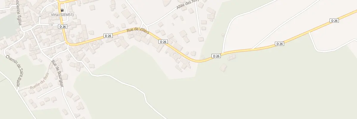 Plan du 42 Rue de Villers à Verzy