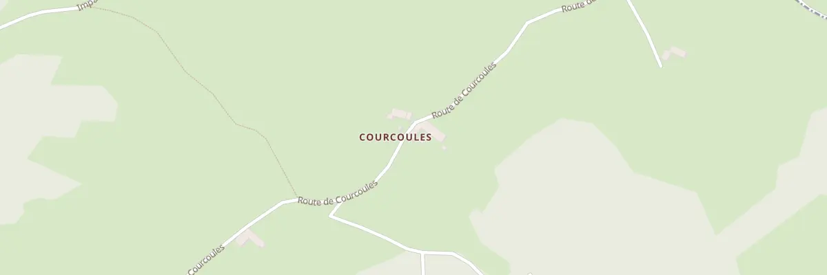 Plan du 5072 Courcoules à Araules