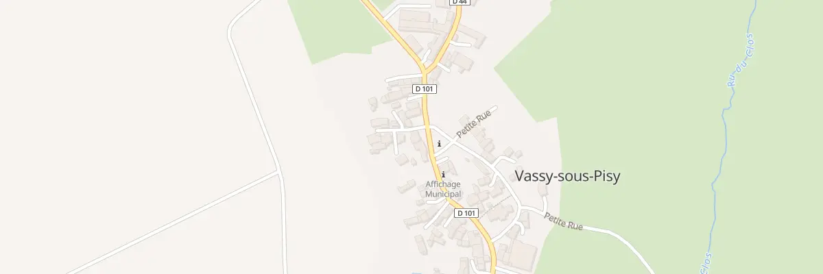 Plan du 49 Gr Grande Rue à Vassy-sous-Pisy