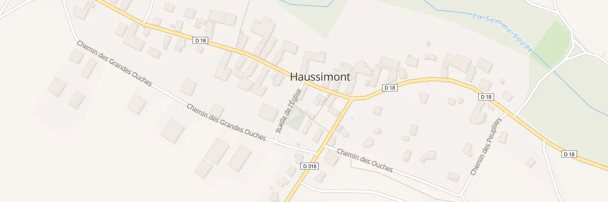 Plan du 18 Rue Saint-Gengoulf à Haussimont