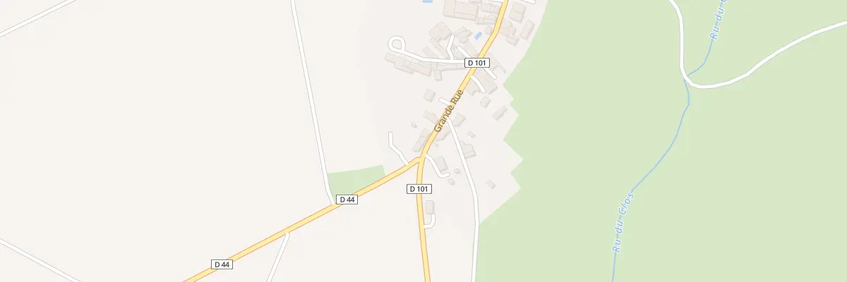 Plan du 3 Gr Grande Rue à Vassy-sous-Pisy