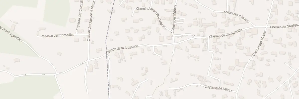 Plan du 20 Imp de la Brasserie à Aigues-Vives