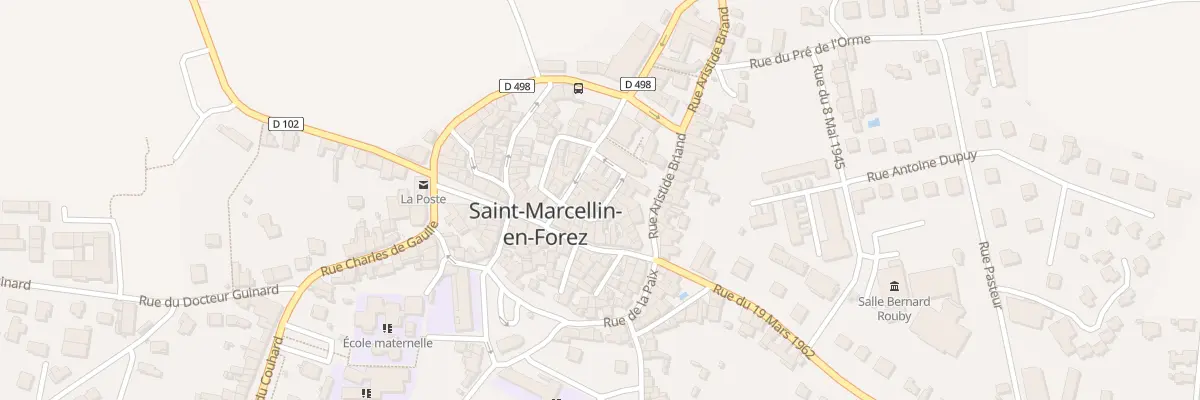 Plan du 9W Rue de l’Abbé Levet à Saint-Marcellin-en-Forez