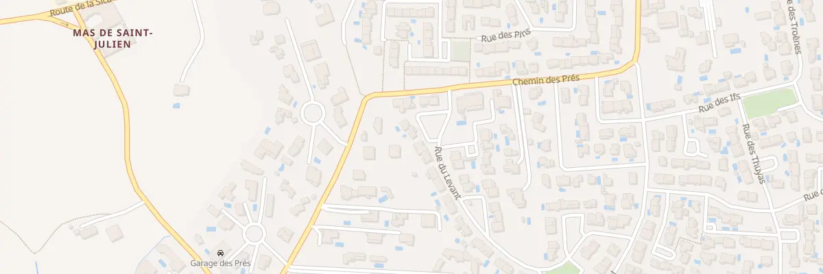 Plan du 50 Rue du Levant à Marsillargues