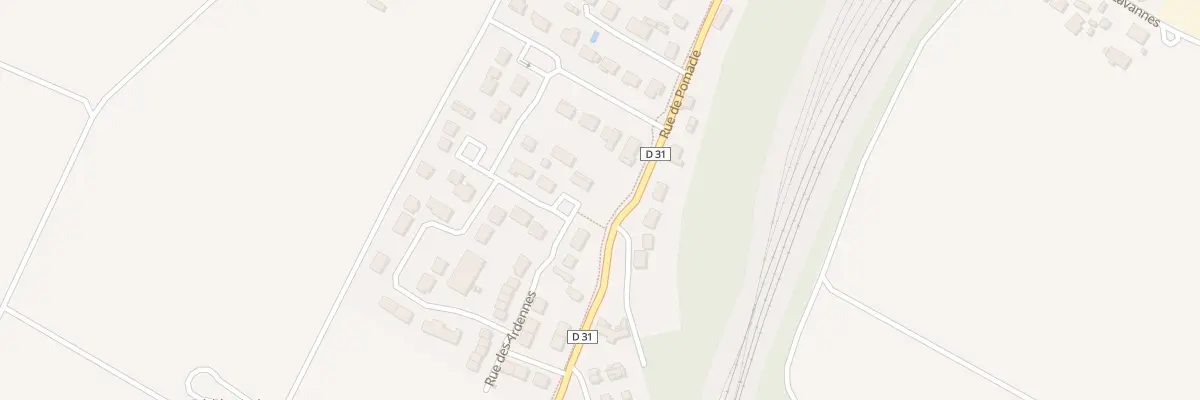 Plan du 11 Rue Alexandre Dumas à Bazancourt