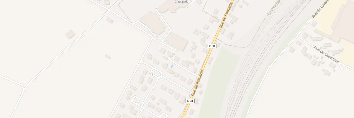 Plan du 4 Rue Michel Colucci à Bazancourt