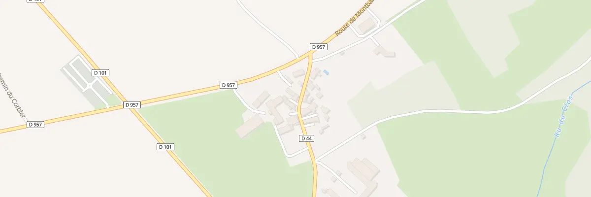 Plan du 23 Rue du Château à Vassy-sous-Pisy