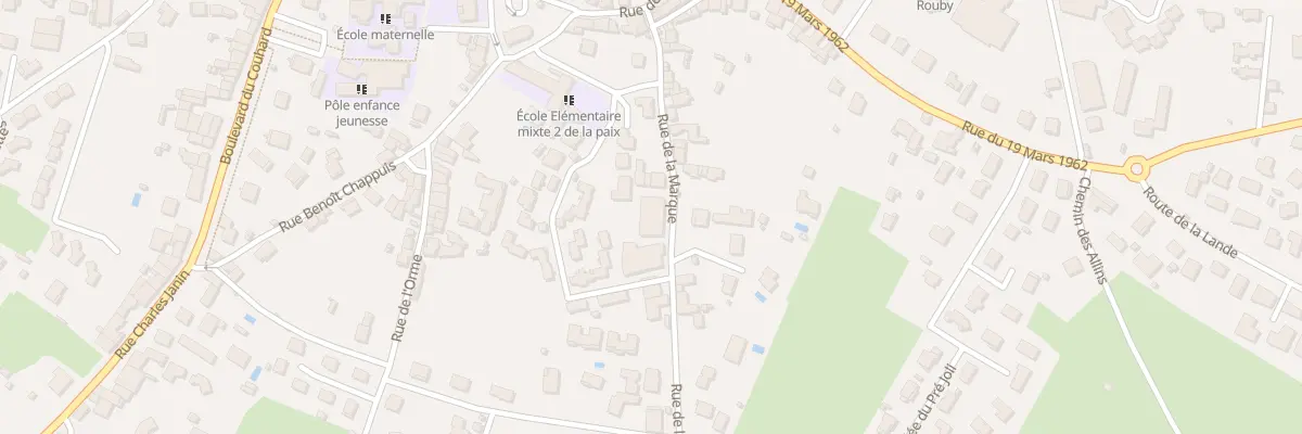 Plan du 14 Rue de la Marque à Saint-Marcellin-en-Forez