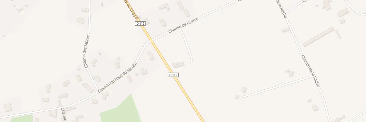 Plan du 805 Rte de Cleppe à Mizérieux