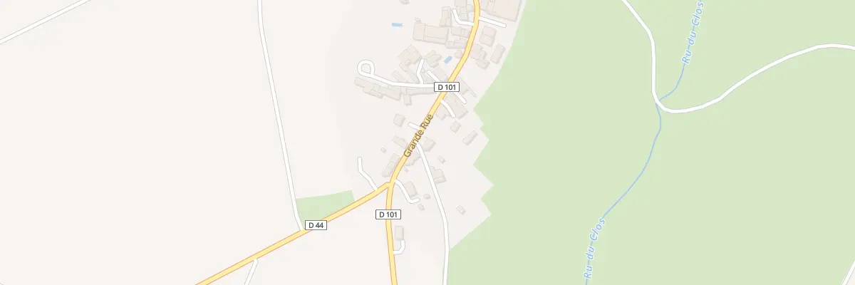 Plan du 8 Gr Grande Rue à Vassy-sous-Pisy