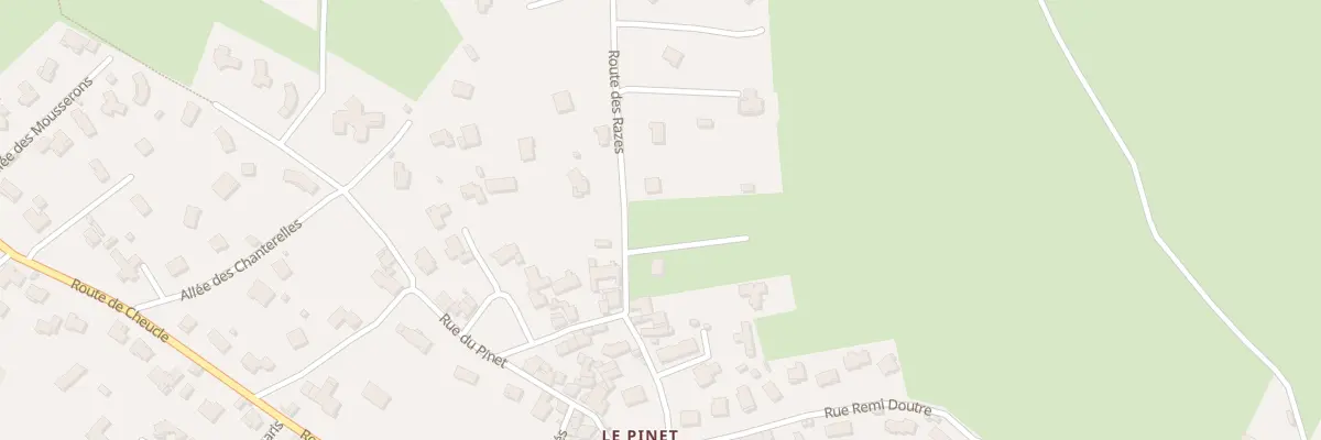 Plan du 5009 Le Pinet à Monistrol-sur-Loire