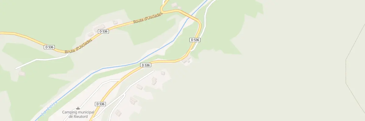Plan du 5038Q Le Chambon des Cendres à Usclades-et-Rieutord