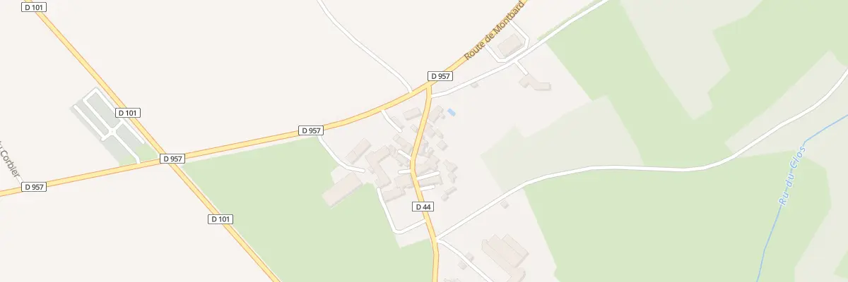 Plan du 22 Rue du Château à Vassy-sous-Pisy