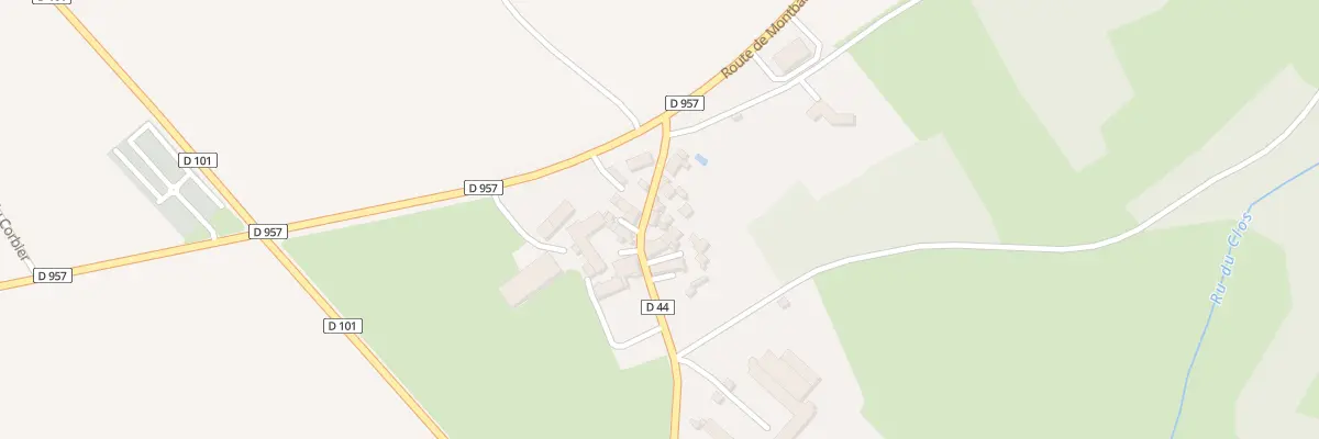 Plan du 20 Rue du Château à Vassy-sous-Pisy