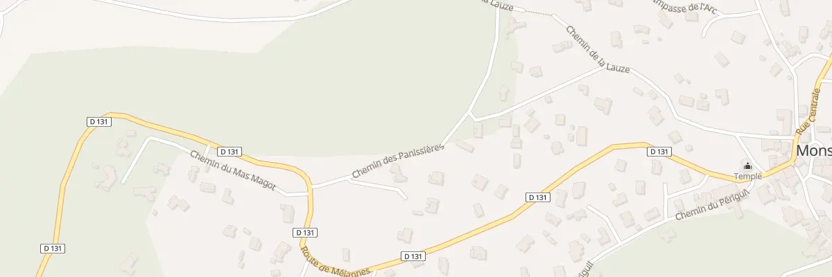 Plan du 3 Che des Panissieres à Mons