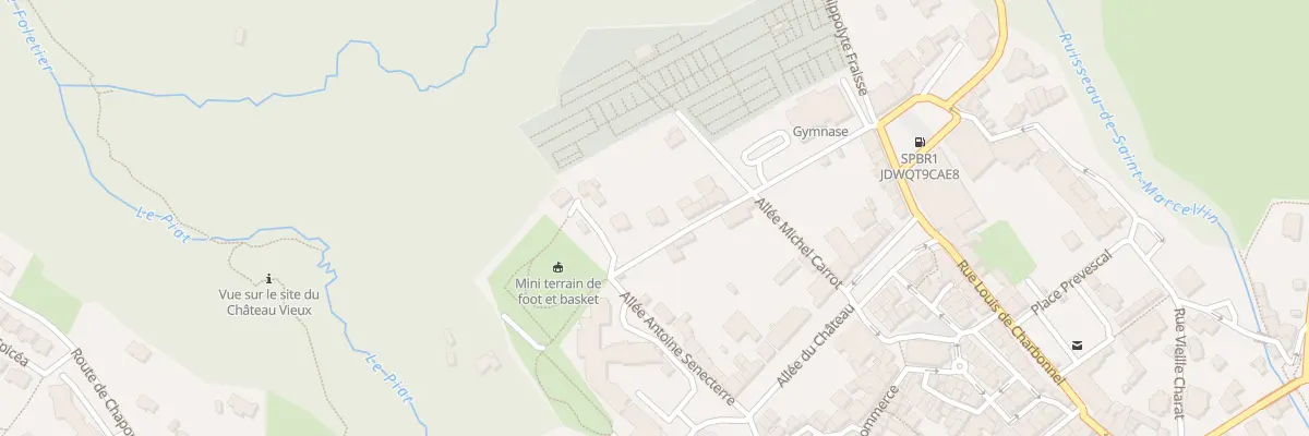 Plan du 7 All Vitalis Royer à Monistrol-sur-Loire