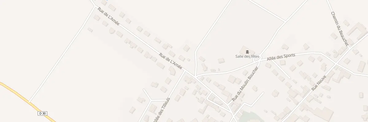 Plan du 24 Rue de l’Amee à Lavannes
