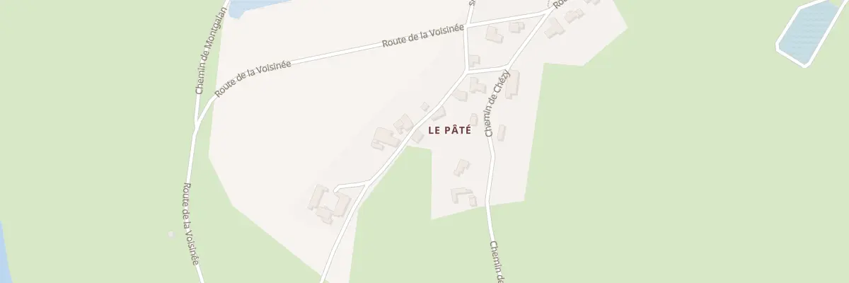 Plan du 1032 Che de l’Abbaye à Pradines