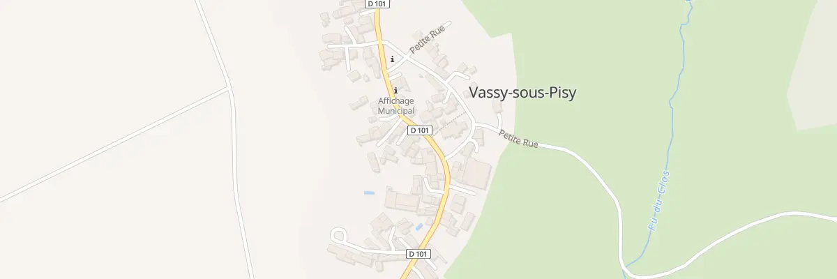 Plan du 37 Gr Grande Rue à Vassy-sous-Pisy